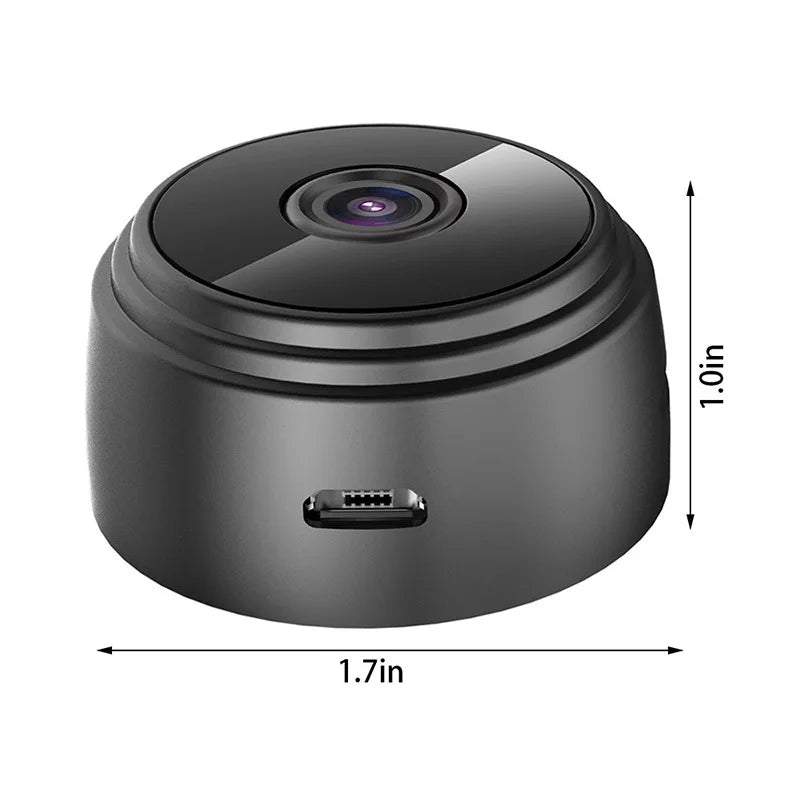 A9 Mini câmera ip 1080p hd, wi-fi, filmadora de segurança sem fio, sistema de segurança doméstica inteligente, com sensor, para web